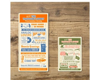 Diary TRAVELER's notebook Plastic Sheet Underlay 2026 (Standard Passport)