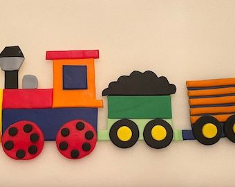 TRAIN Cake Topper Edible Train Cake Topper Train Engine - Etsy