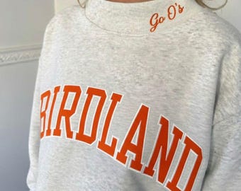 Customized Embroidered Mockneck | Gameday Mockneck for Cheerleaders Mom