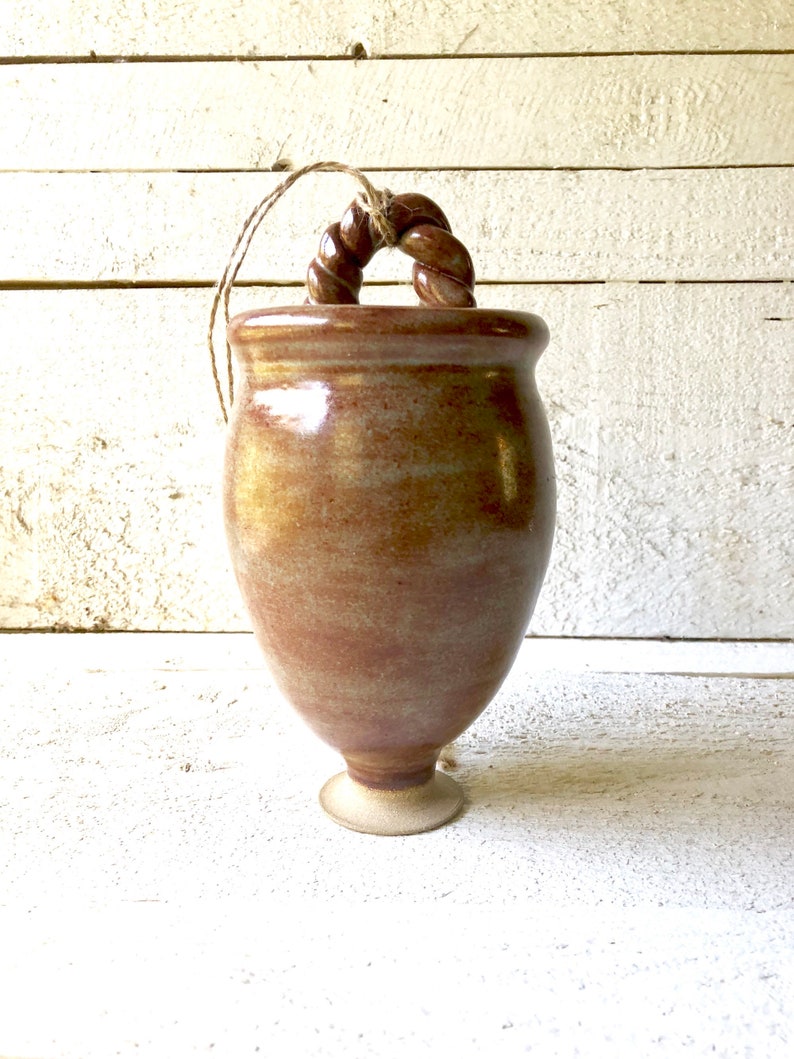 Handmade Stoneware Hummingbird Feeder Ceramic Hummingbird Etsy