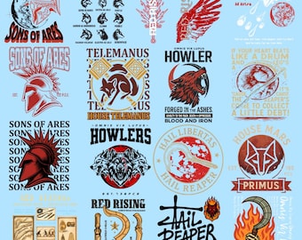 Red Rising PNG, Iron Rain PNG, Book Lovers