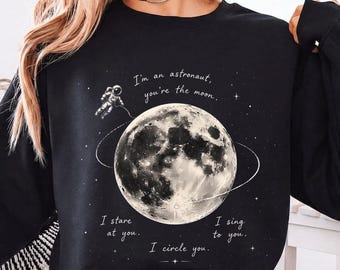 Astronaut Moon PNG, NK Indie Folk, Concert 2026, Retro Moon PNG