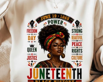 Juneteenth PNG, Black History Design, Freedom Resilience Joy, June 19 1865, African American Pride PNG