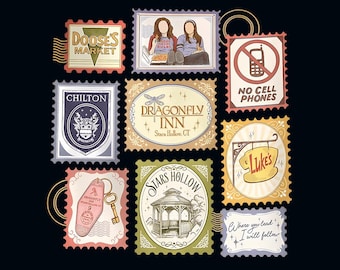 Stars Hollow PNG, Gilmore Girls Fall, Cozy Autumn PNG