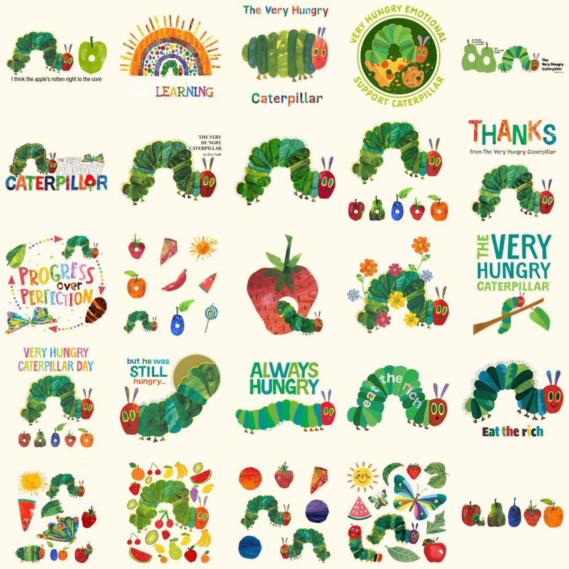 The Very Hungry Caterpillar PNG, Hungry Caterpillar, Back to School ...