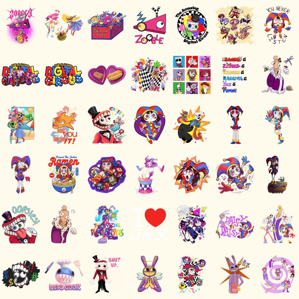 Pomni png - Etsy 日本
