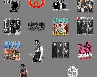 Jonas Brothers The Burning Up Tour PNG, Boy Band Concert PNG