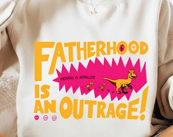 Fatherhood Is An Outrage PNG, DCC Png, Bookish Fantasy, Father's Day