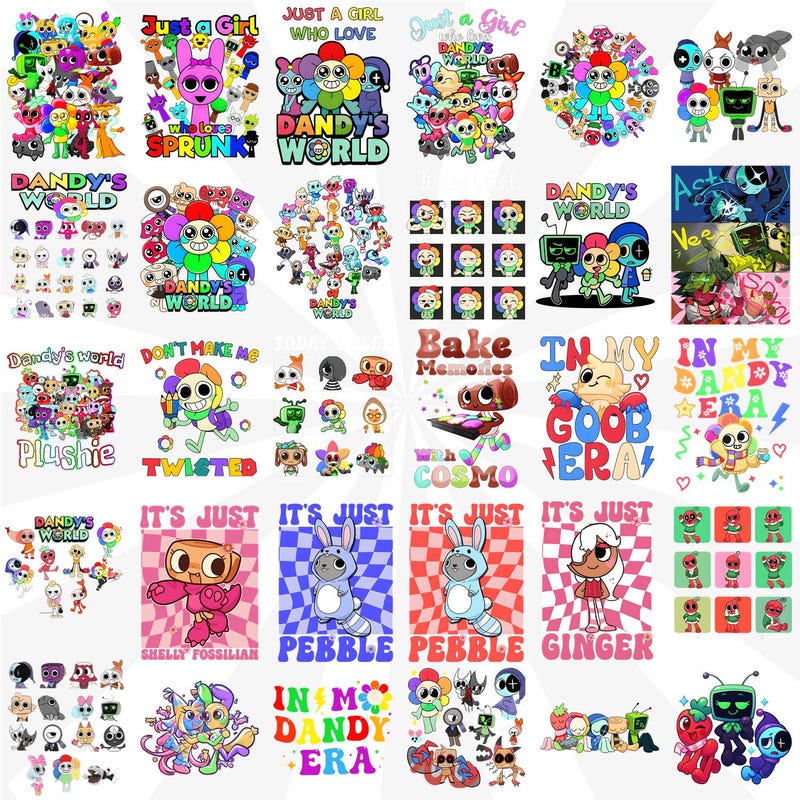 Dandys World Pngs - Etsy