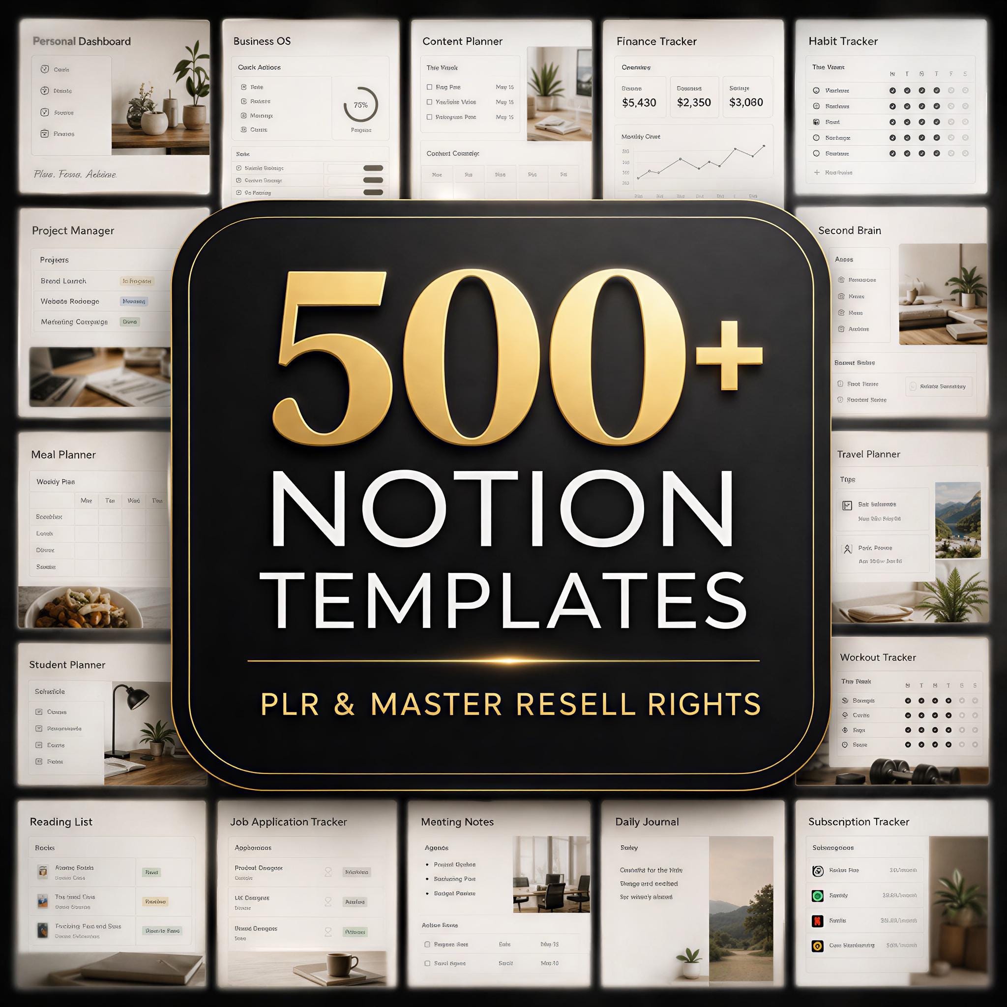 14500+ Canva PLR MRR Templates Bundle, Editable Digital Planners ...