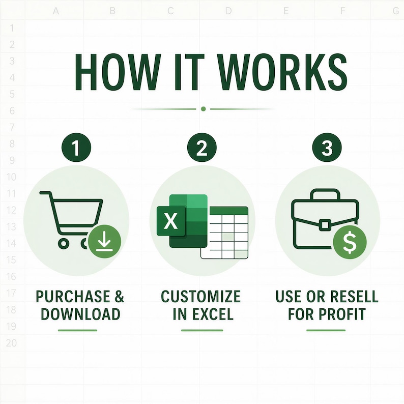 500+ Editable Excel Spreadsheet Templates Bundle – MRR & PLR Resell ...