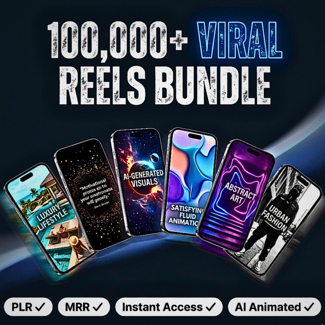 100K+ Viral AI Reels & Shorts | Tiktok, Instagram Reels, Youtube ...