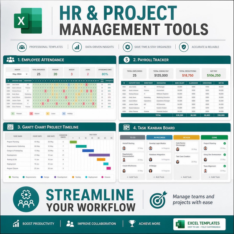 500+ Editable Excel Spreadsheet Templates Bundle – MRR & PLR Resell ...