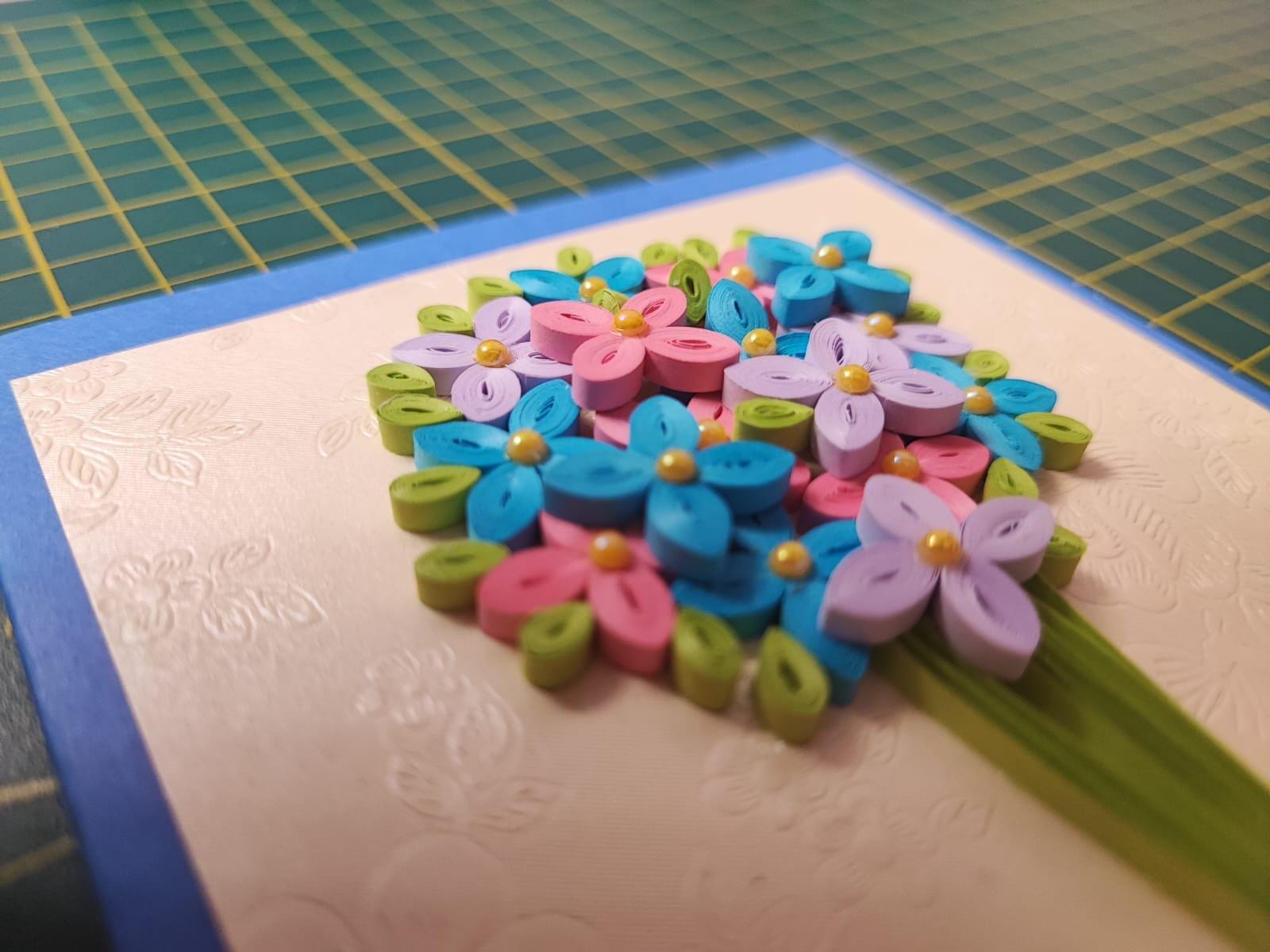 Handmade Quilling Card Thank You - Etsy