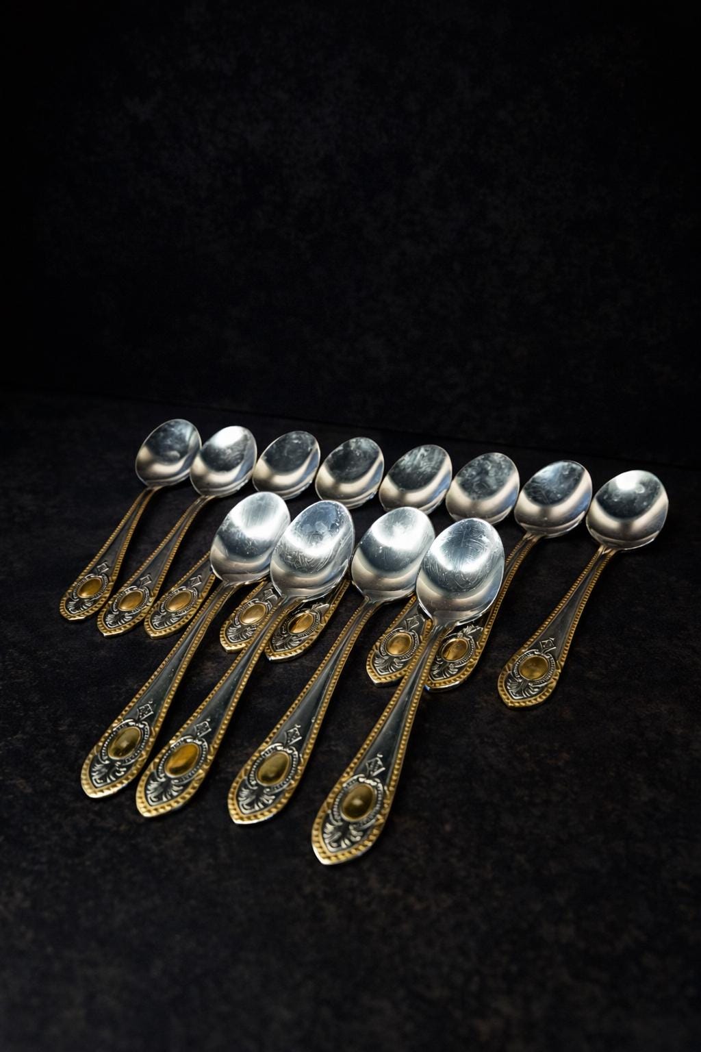 23/24 Gold Flatware - Etsy