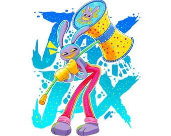 Jax TADC Png, The Amazing Digital Circus PNG