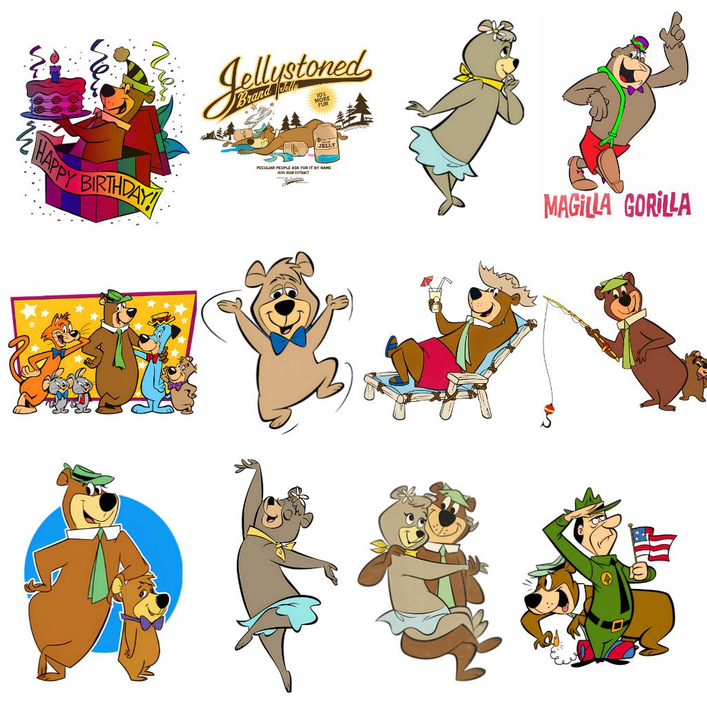 Yogi bear cartoon - Etsy 日本