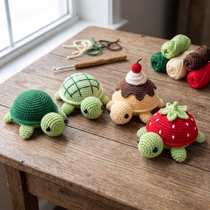 No Sew Turtle Pouch Crochet Pattern, Amigurumi Coin Purse, Beginner Friendly PDF