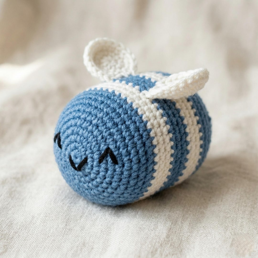 Bumblebee Amigurumi Crochet Pattern PDF | Mini Bee Plush, Beginner ...