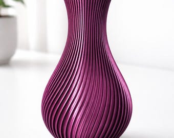 Vaso tricolore moderno stampato in 3D | Decorazione minimalista | Vaso tricolore geometrico | Decorazione per la casa | Regalo unico