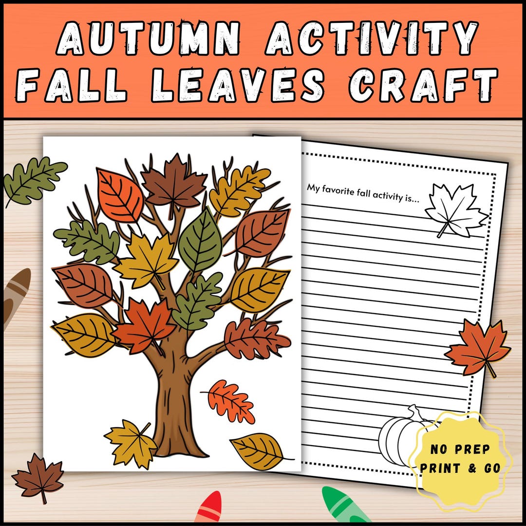Policy Tree Guide.pdf Fall Leaves Tree Craft & Writing Activity | Printable Classroom (PDF ...