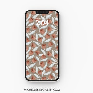 Aesthetic Floral Phone Wallpaper | iPhone Wallpaper | iPhone Background | Cute Phone Wallpaper | iPhone Home Screen | Digital Download