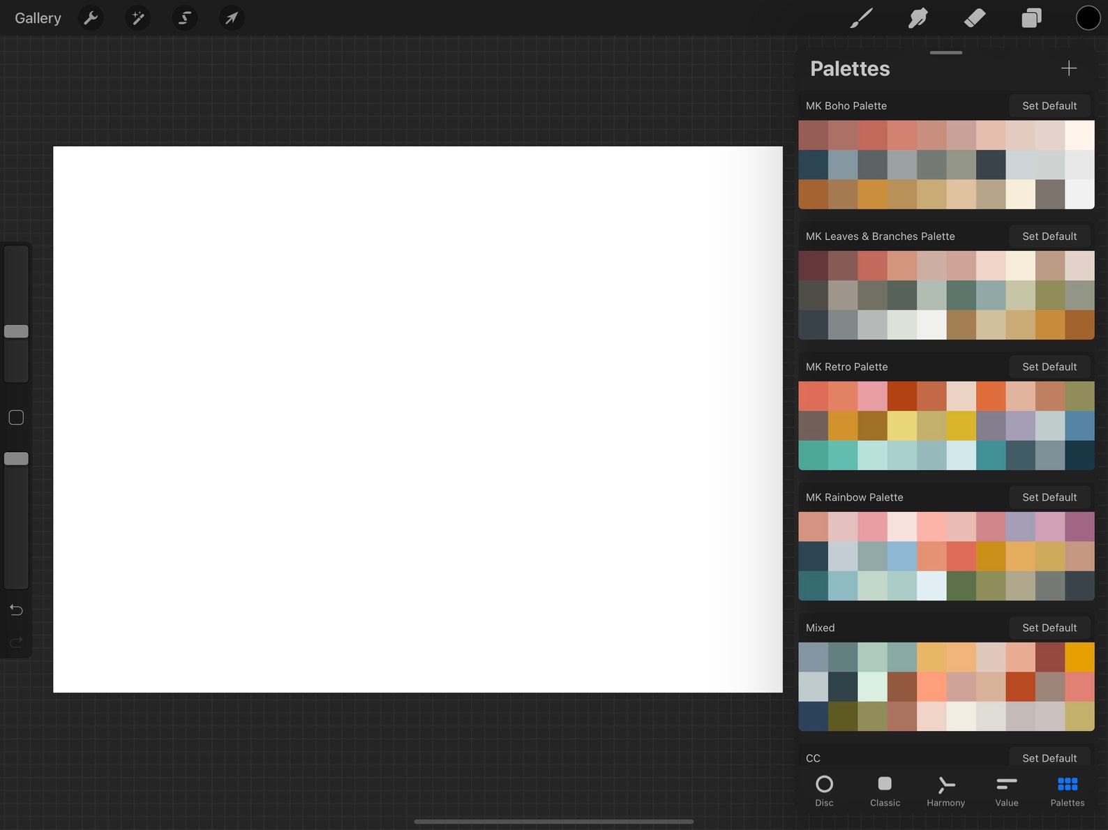 Classic Color Palette: 30 Elegant Colors for Procreate (digital ...