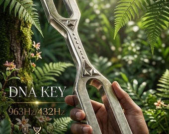 963 Hz 432 Hz Tuning Fork Set – Divine Consciousness, Earth Grounding, Sound Therapy Tool