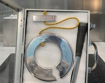 Solar Bell Aluminium Ljudläkningsverktyg – 7,5” Rund Meditation & Energiterapi