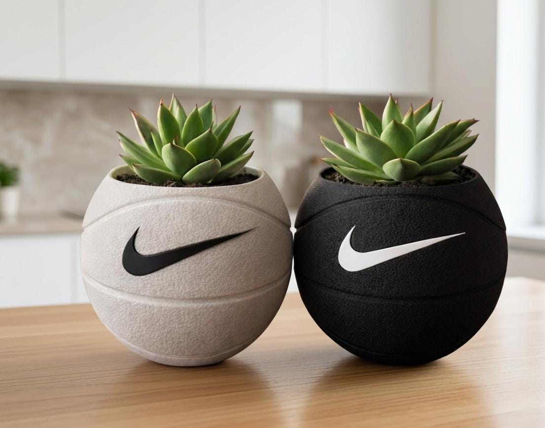 Basketball planter - Etsy 日本
