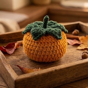 Handmade Crochet Tomato Drawstring Pouch, Mini Fruit Coin Purse Pattern (PDF)