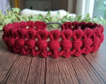 Crochet Puff Headband Pattern | Easy Beginner Ear Warmer Tutorial (PDF Download)