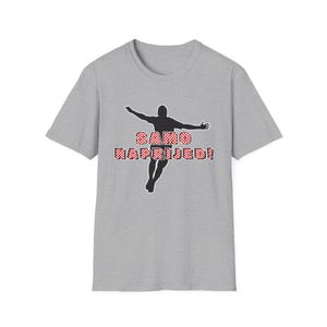 Samo Naprijed! Croatian Graphic Tee-/Hrvatska majica/red and white checkerboard shirt/Croatia soccer Gift Unisex t-shirt -Samo Napred! image 3