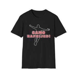 Samo Naprijed! Croatian Graphic Tee-/Hrvatska majica/red and white checkerboard shirt/Croatia soccer Gift Unisex t-shirt -Samo Napred! image 2