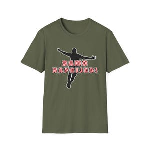 Samo Naprijed! Croatian Graphic Tee-/Hrvatska majica/red and white checkerboard shirt/Croatia soccer Gift Unisex t-shirt -Samo Napred! image 4