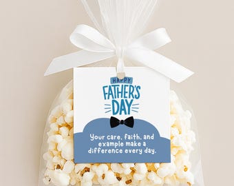 LDS Father's Day Gift Tag | Elders Quorum Gifts | Ministering Ideas | Priesthood Printables | Church Father's Day Gifts