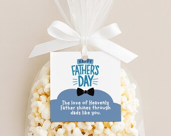 LDS Father's Day Gift Tag | Elders Quorum Gifts | Ministering Ideas | Priesthood Printables | Church Father's Day Gifts