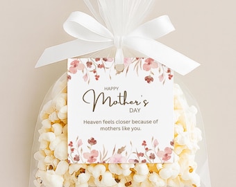 LDS Mother's Day Gift Tag | Mothers Day Ministering Printable | Relief Society Gift Ideas | Instant Download PDF