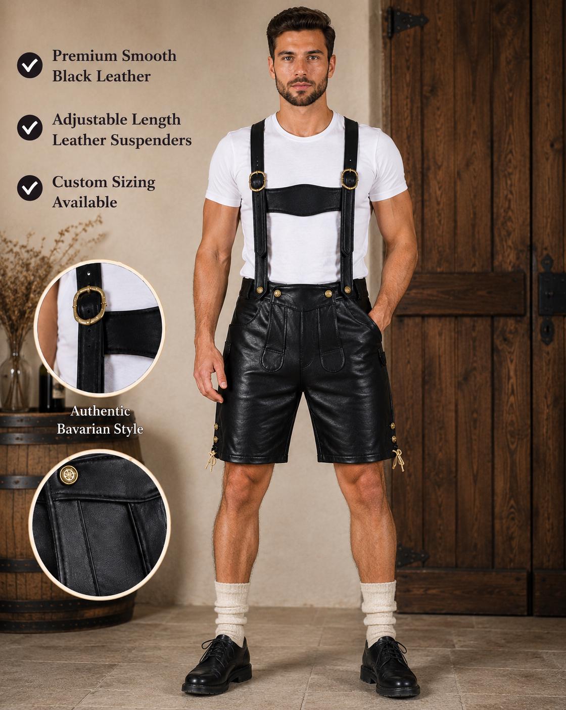 Suspenders Shorts - Etsy