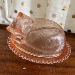 Cat on a Nest Dish - Etsy