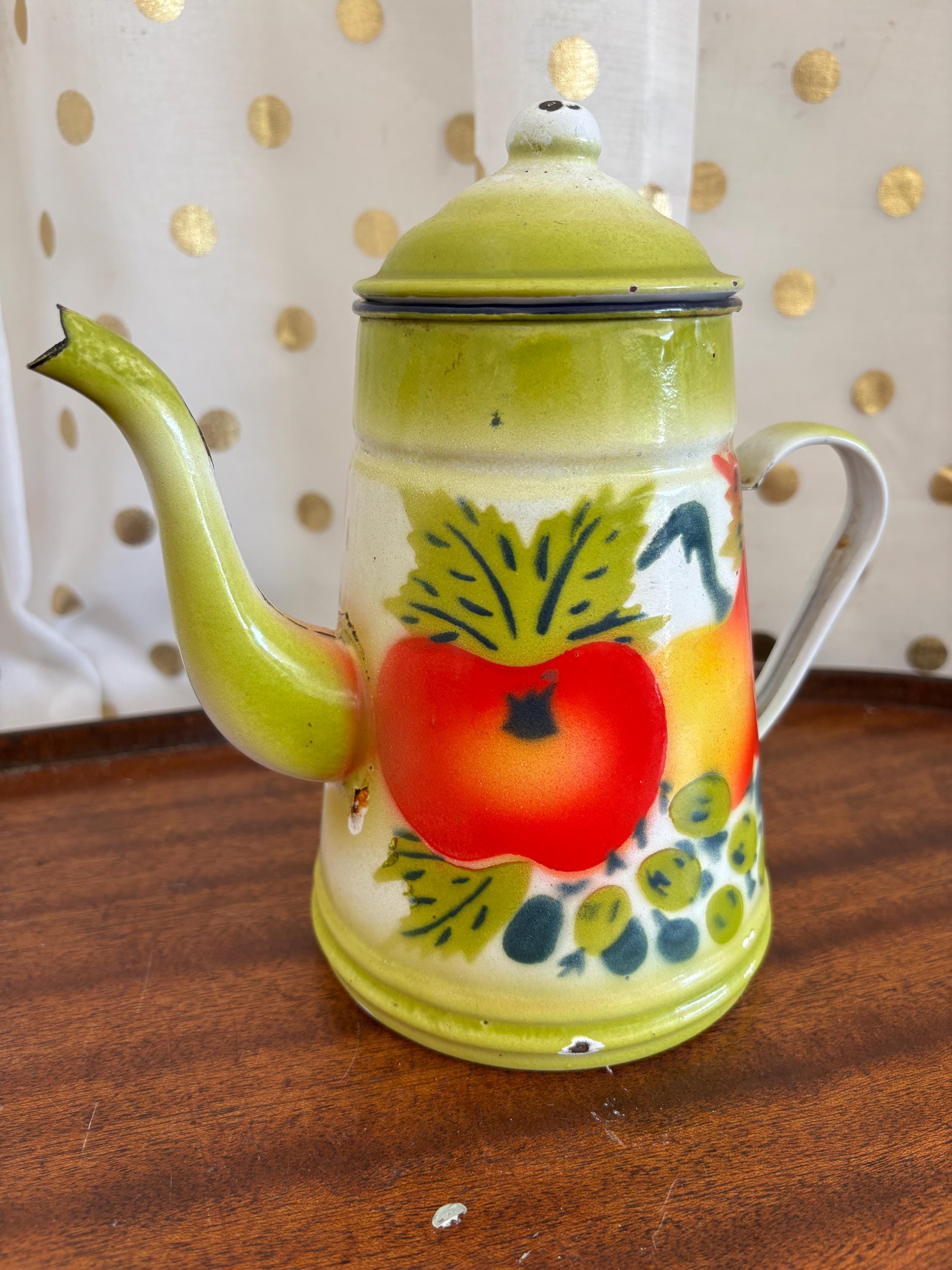 アメリカ製　アボカドグリーン　コーヒーメーカー　ミッドセンチュリー　ヴィンテージ Avocado Green Coffee Maker - Etsy
