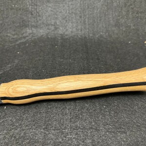 Oak & Walnut Large Pizza cutter