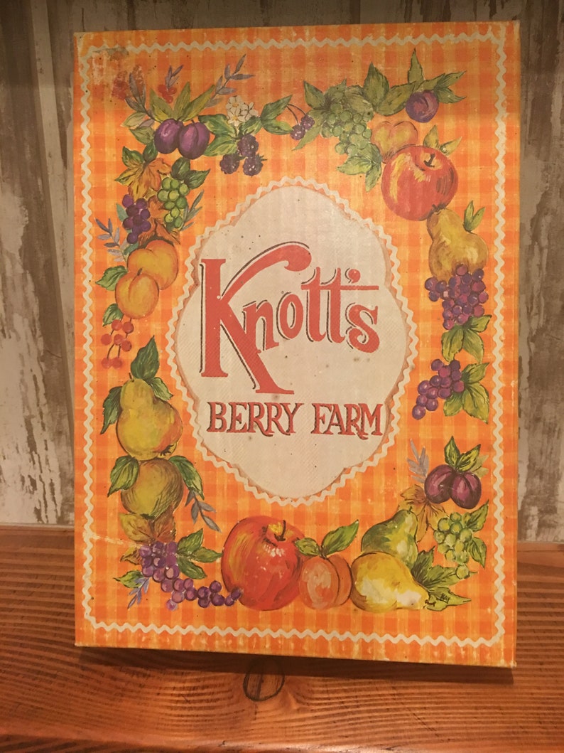 Knotts Berry Farm Canning Jars Box Set Knott&Amp;#39;S Berry Farm | Etsy