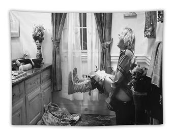 Tapiz divertido de la película "Dos tontos muy tontos" para el baño, tapiz decorativo para colgar en la pared, tapices para la sala de estar y el dormitorio.