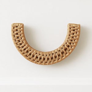 Half Moon Rattan Handle