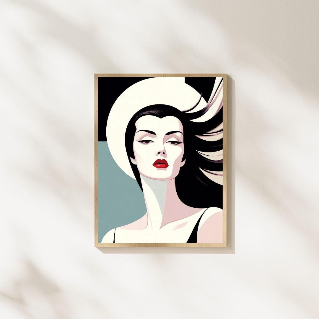 Patrick nagel poster - Etsy 日本