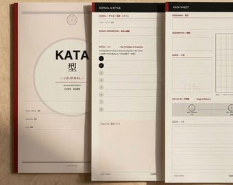 Kata Journal PDF Printable | Japanese Martial Arts Notation