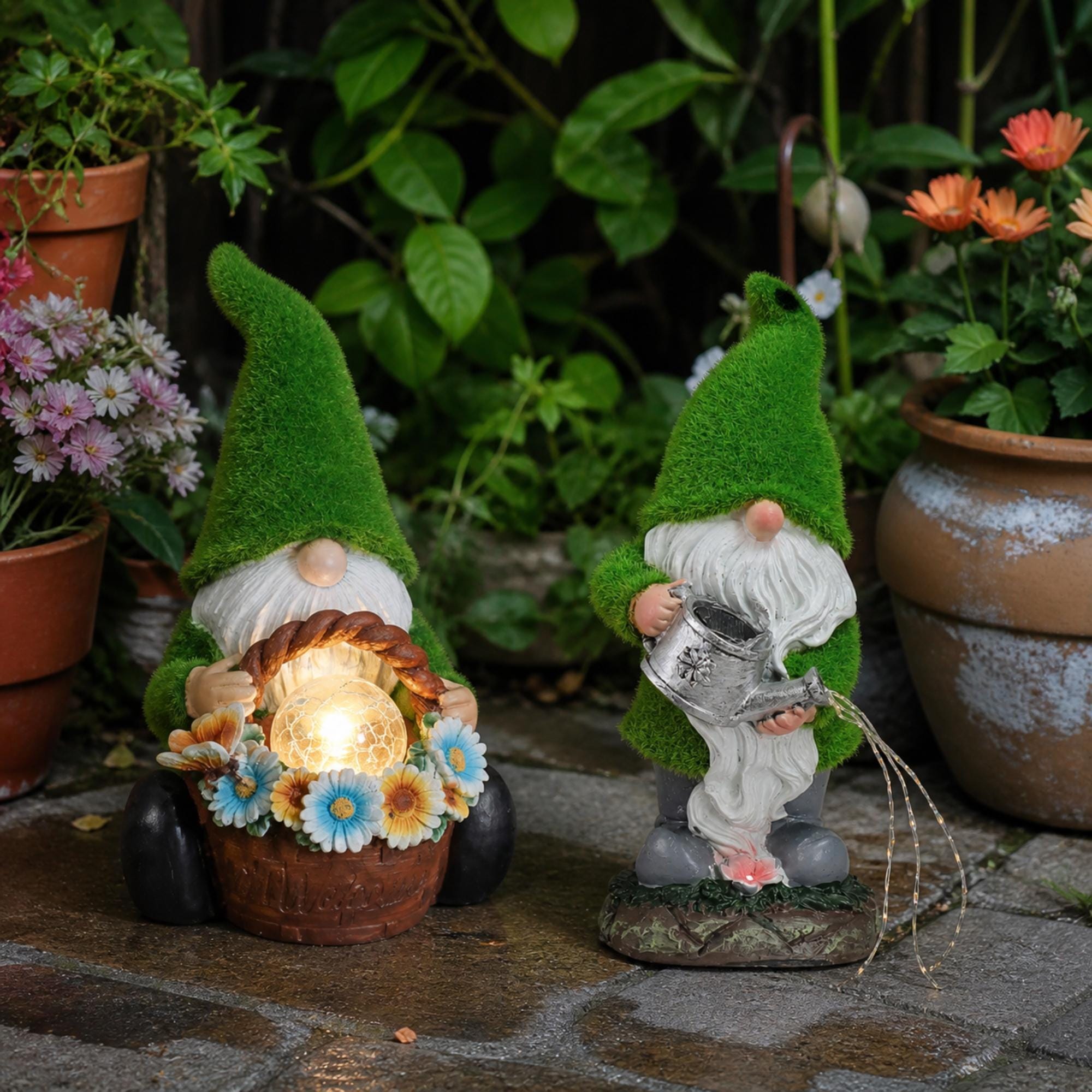 Lighted Christmas Gnomes Outdoor - Etsy display picture 1