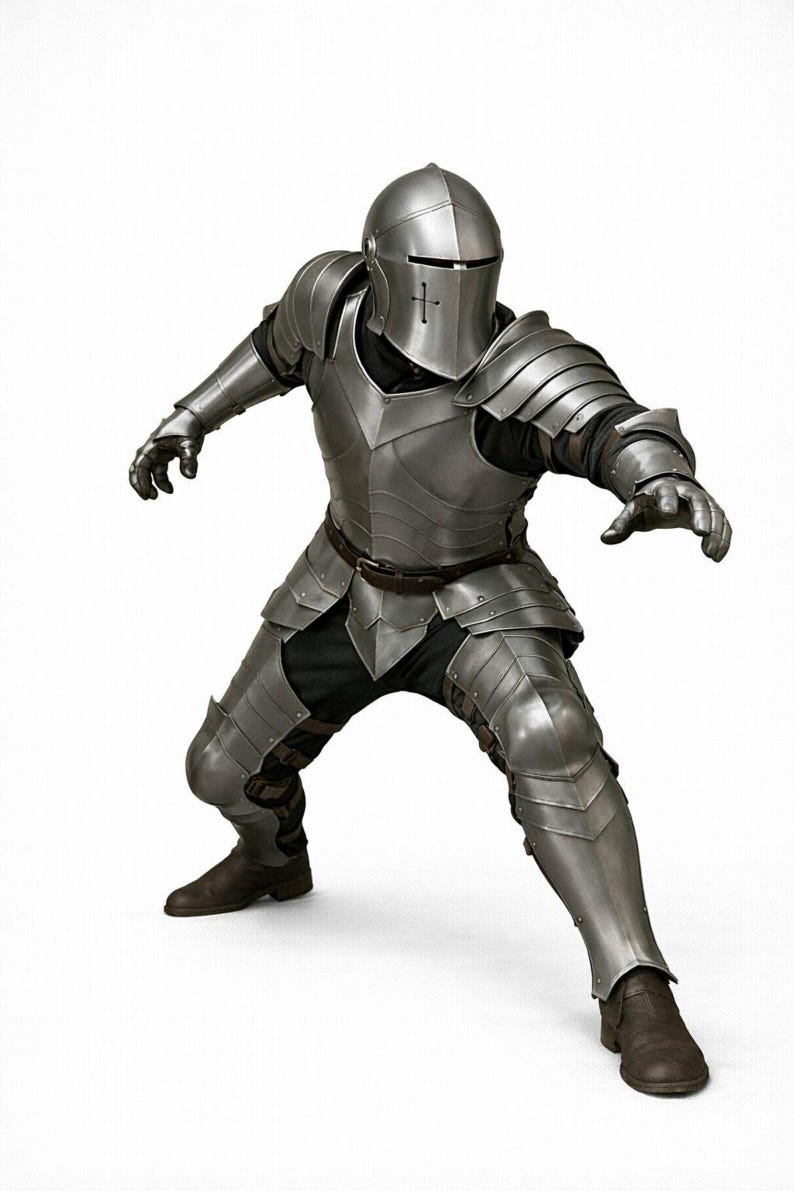 Medieval Full Body Knight Armor Suit | Handmade Steel Armor Costume ...