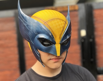 Cappuccio da Eroe Mutante Giallo - Maschera professionale in resina - Versione tattica fedele al film (fan art)